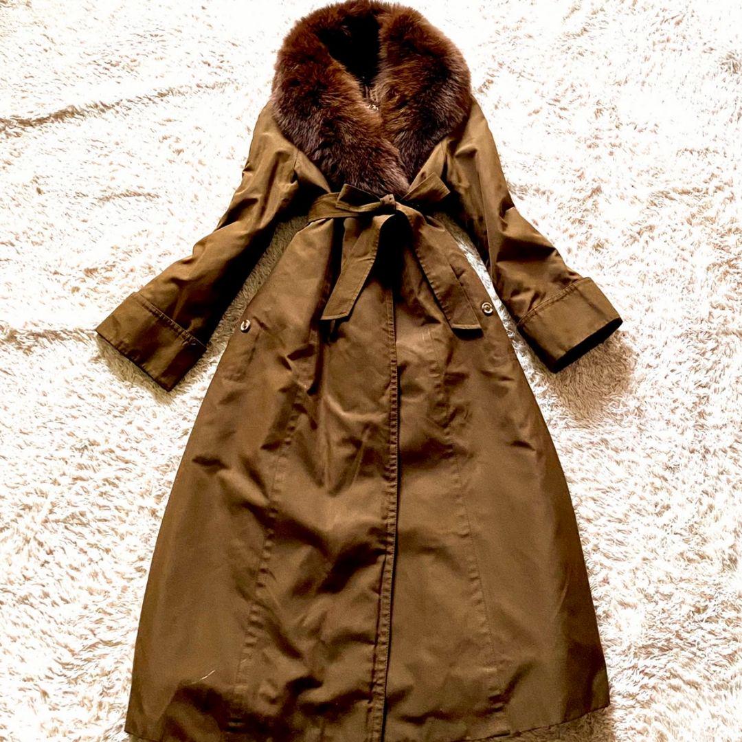 最高峰✨◇MOON BAT FUR◇120万 フォックス&レッキス シルクコート ...