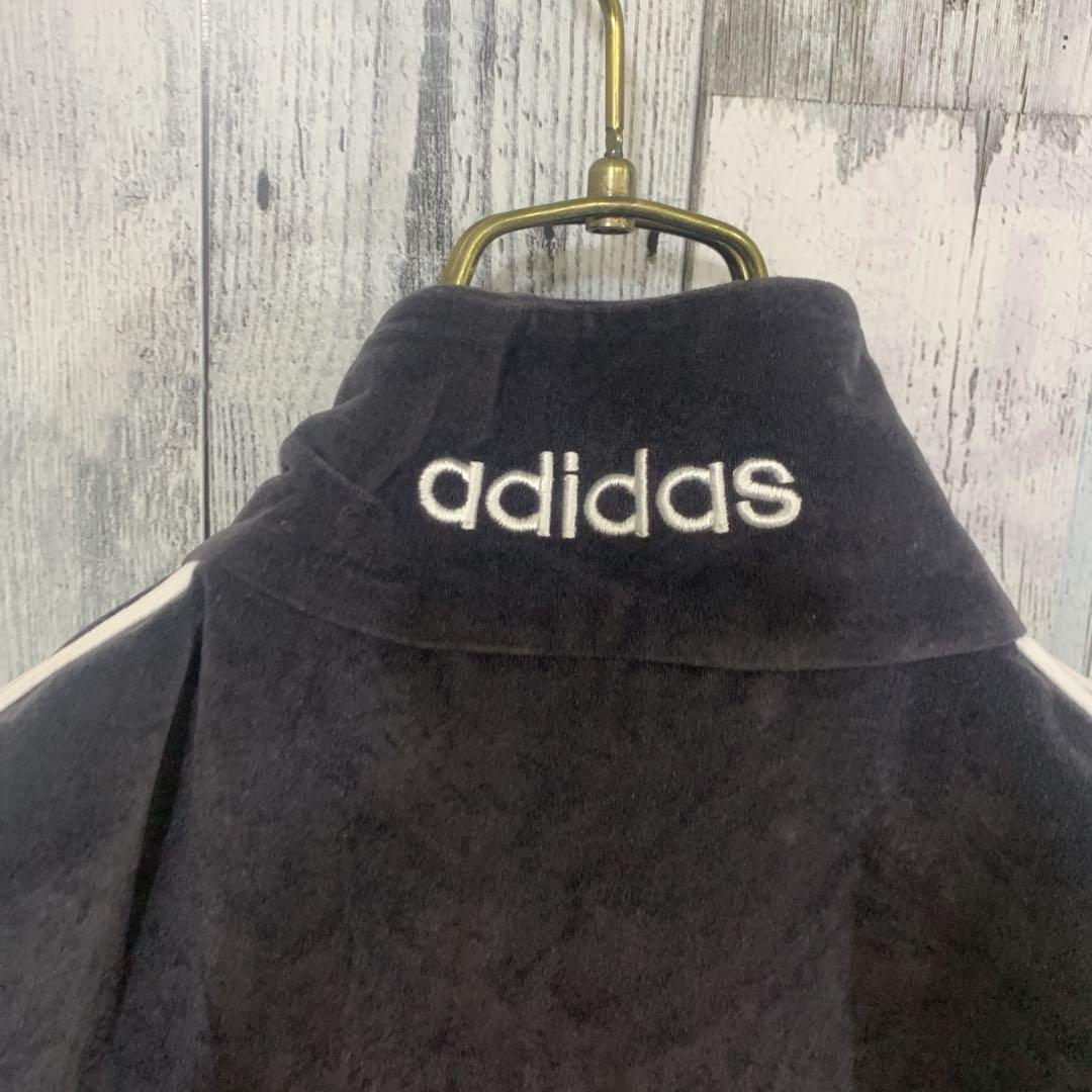 adidasベロア トラックジャケット