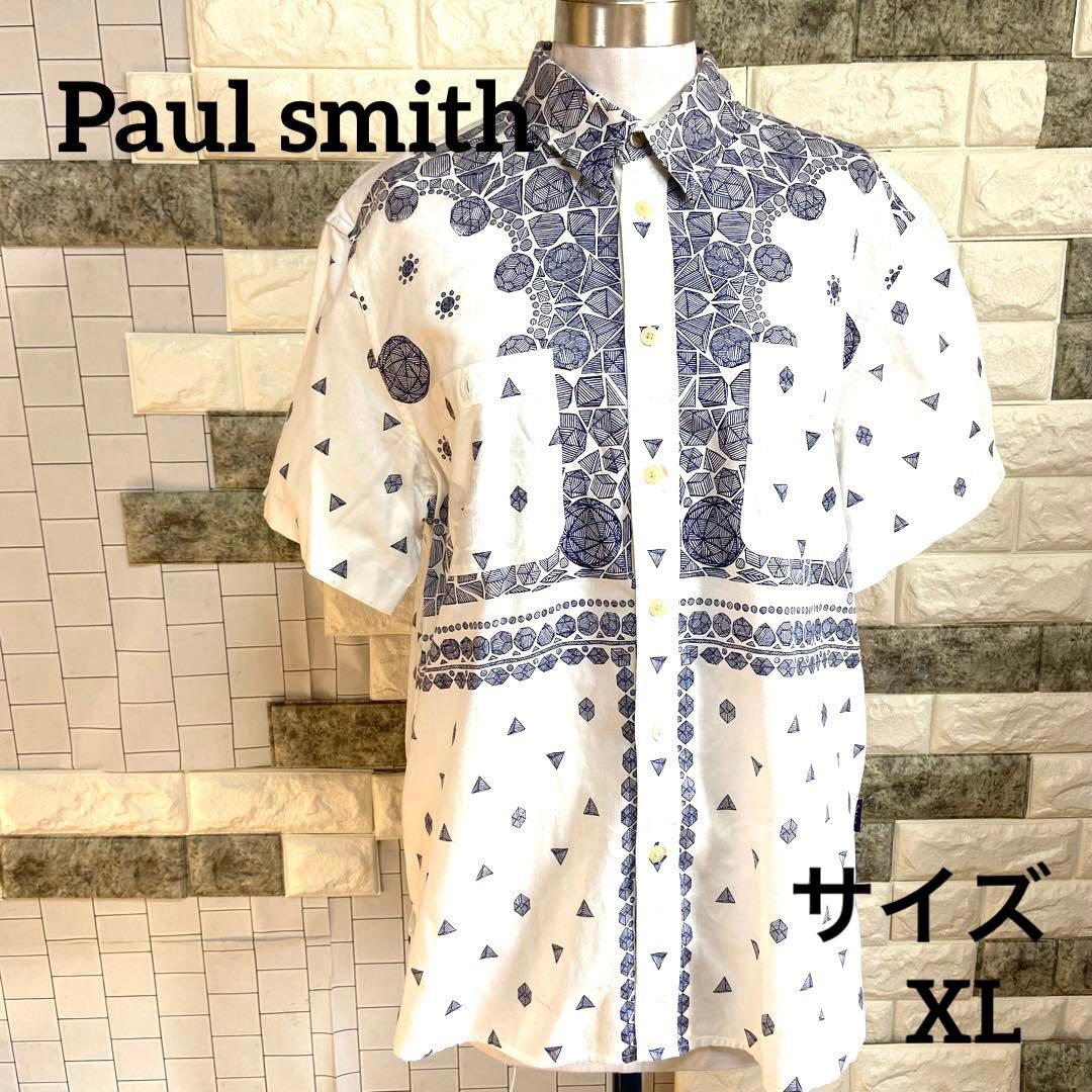 再入荷 Paul Smith ポールスミス 半袖シャツ xl | kinderpartys.at