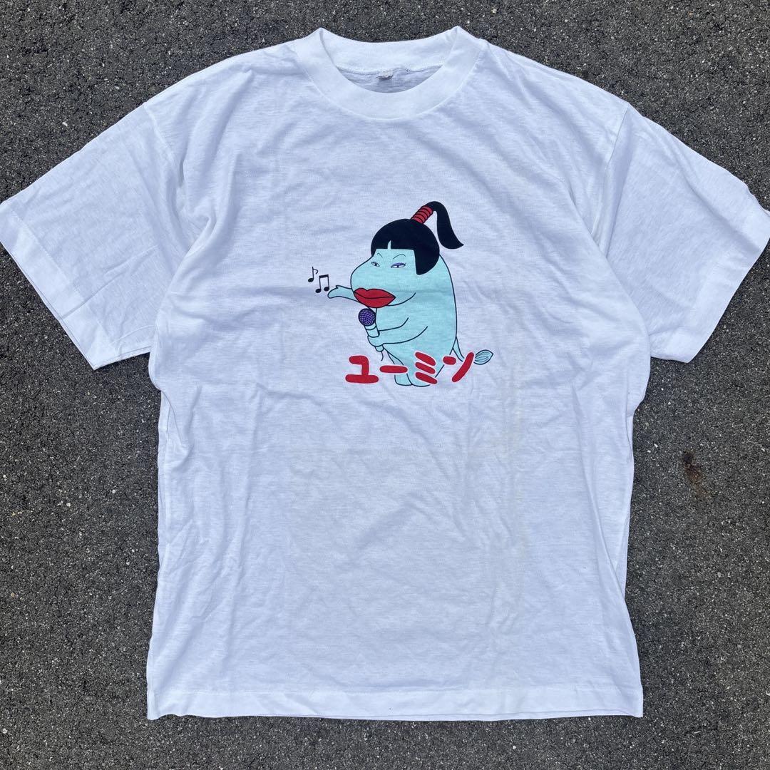 松任谷由美 ユーミン ライブTシャツ 90年代 シングルステッチ グレー 松任谷由美 ユーミン ライブTシャツ 90年代 シングルステッチ