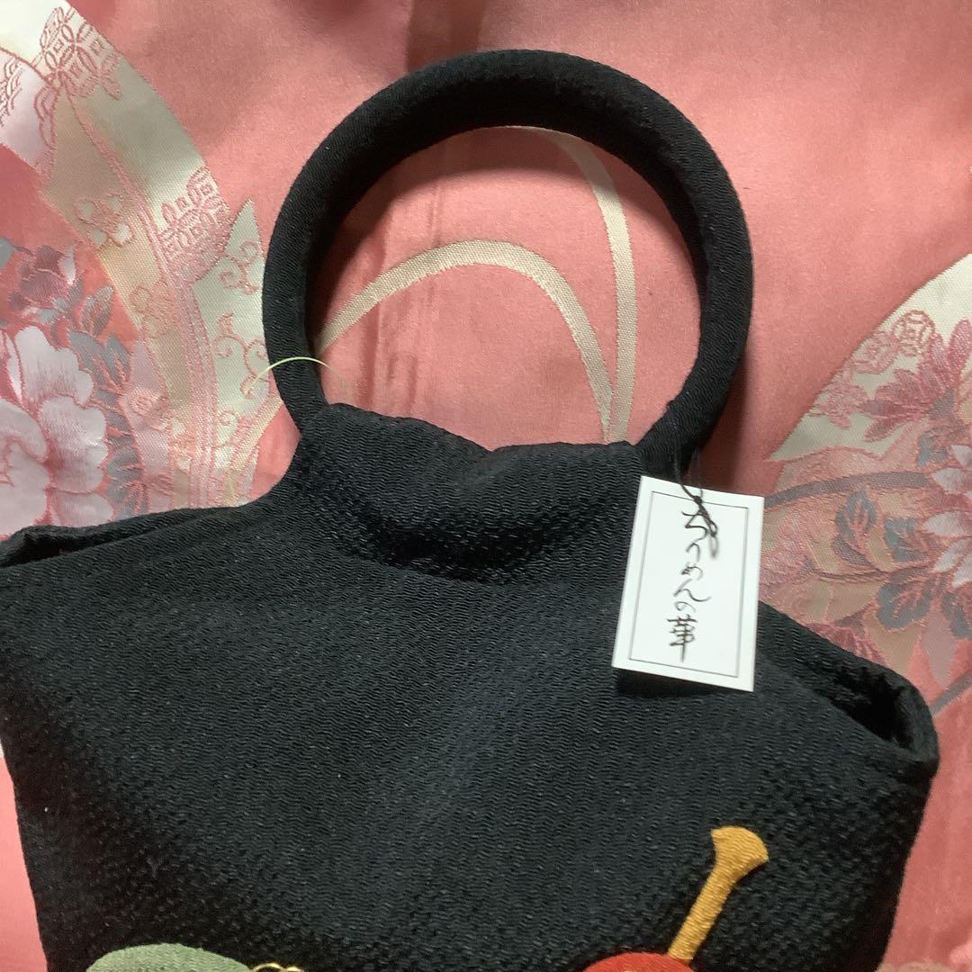 黒い正絹布製和装用バッグ 楽天市場】【訳あり】草履バッグセット 喪服用 黒 Mサイズ 喪服