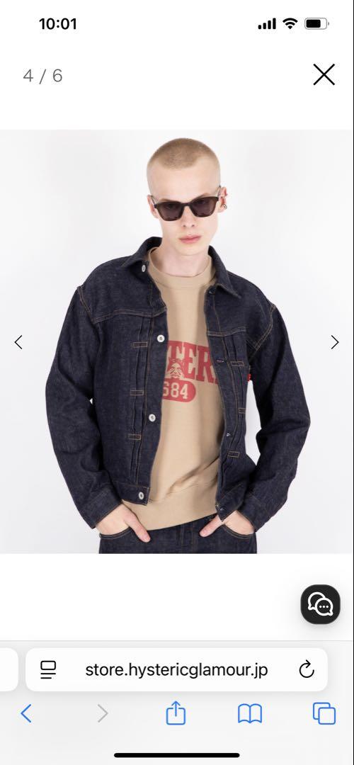 HYSTERIC GLAMOUR 1ST TYPE WW2デニムジャケット