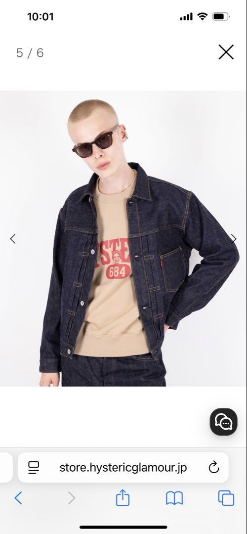 HYSTERIC GLAMOUR 1ST TYPE WW2デニムジャケット