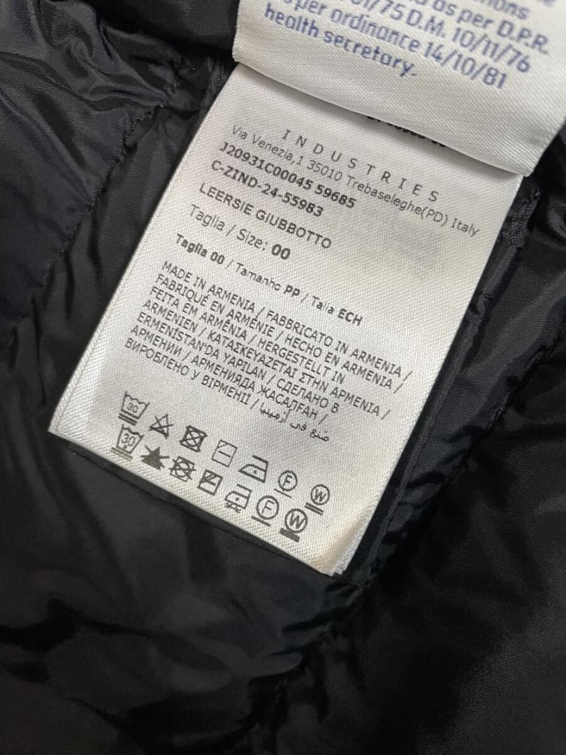 24AW　モンクレール　フォックスファー ナイロン ロング ダウンコート