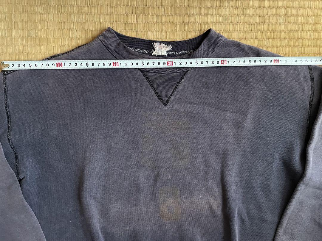 50s ラッセル russell スウェット ナス紺