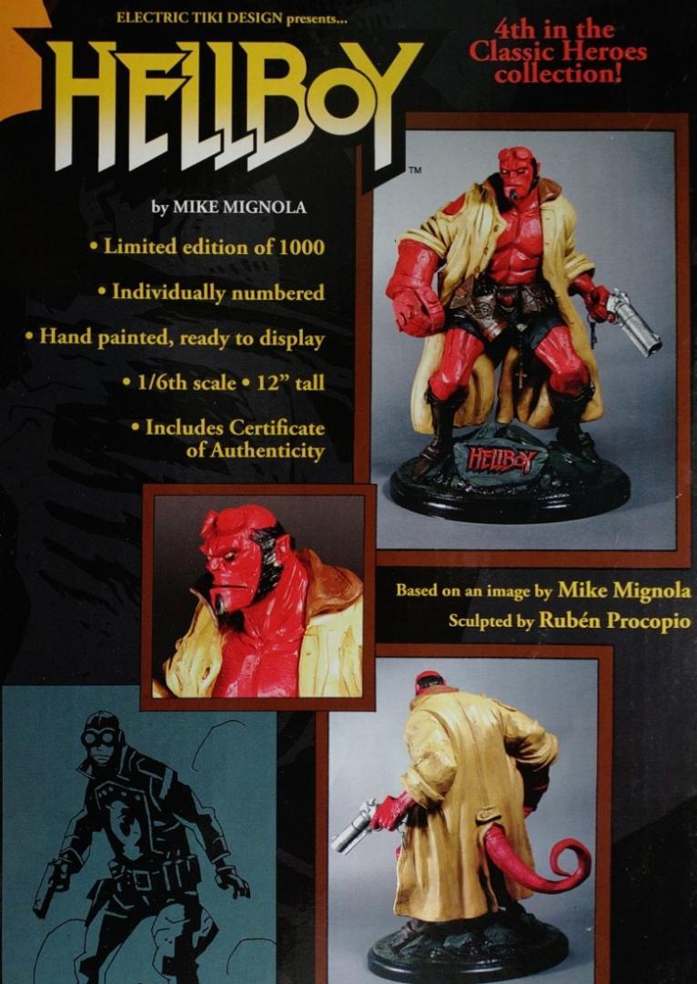□ヘルボーイ HELLBOY フルスタチュー 新品