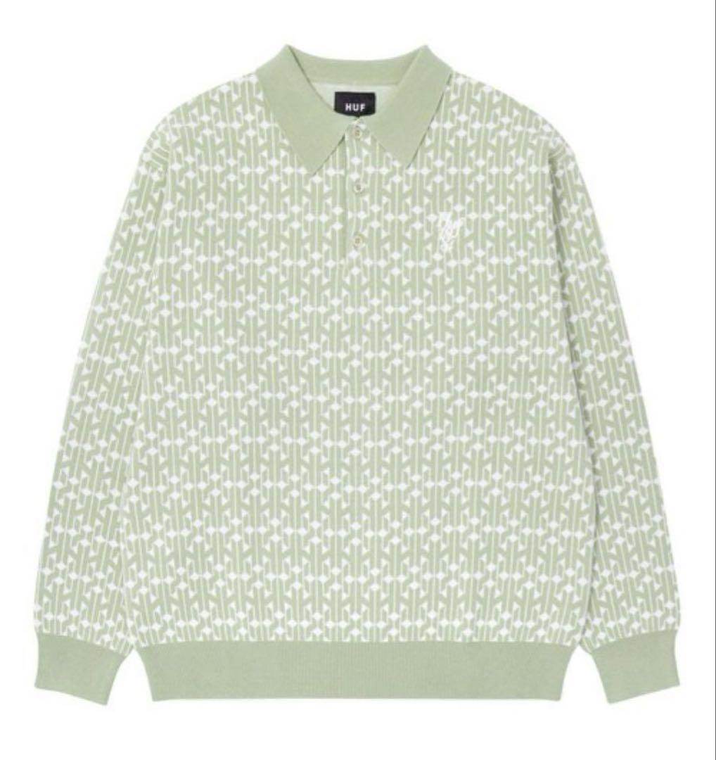 PARADOX KNIT POLO / HUF ニット ポロシャツ