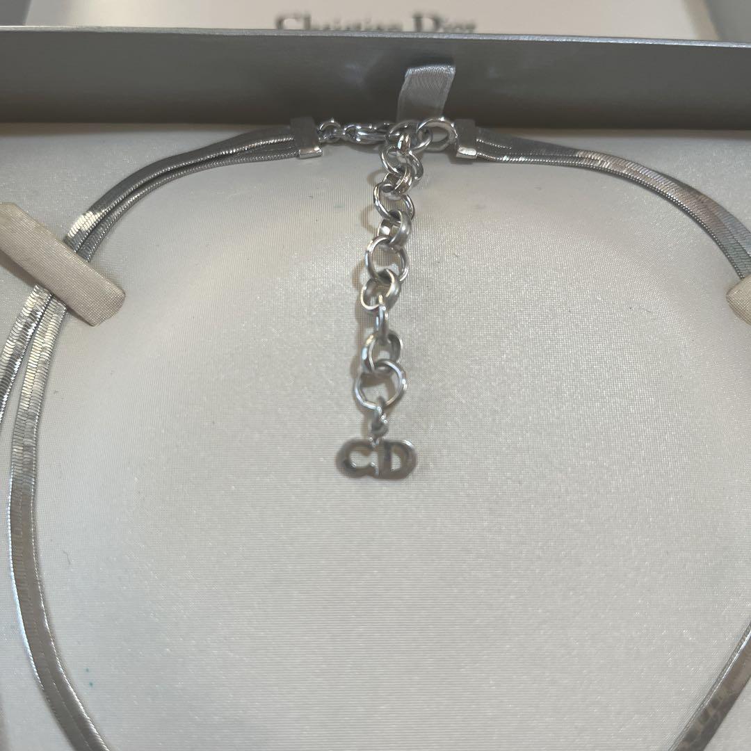 Christian Dior ダブルレイヤーネックレス