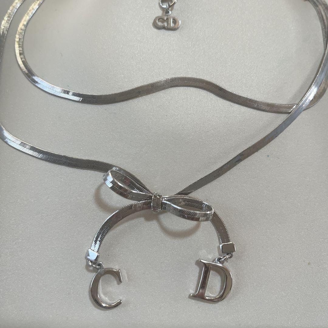入荷nowオンラインストア Christian ダブルレイヤーネックレス Dior アクセサリー