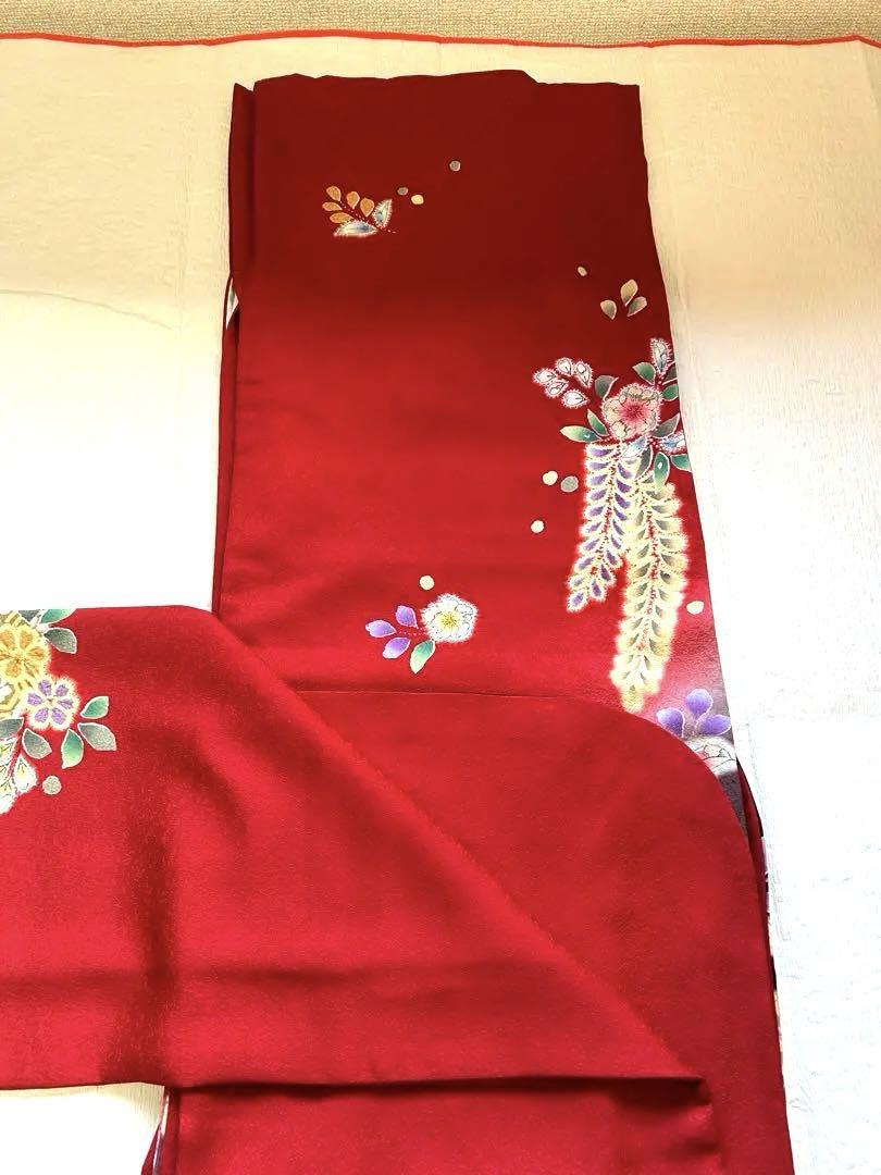 振袖 トールサイズ 辻ヶ花 正絹 着用一回のみ！