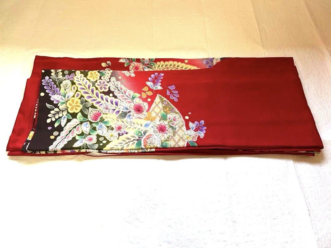 振袖 トールサイズ 辻ヶ花 正絹 着用一回のみ！