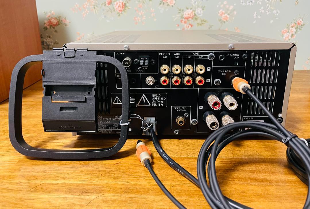 ■《KENWOOD R-K711＆LS-K711》本体/リモコン動作確認済み■