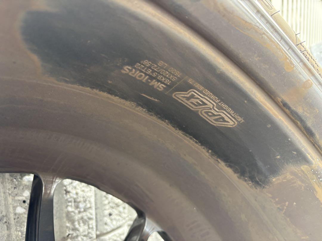 APEX SM10-RS 18インチ　9.5J 10.5J