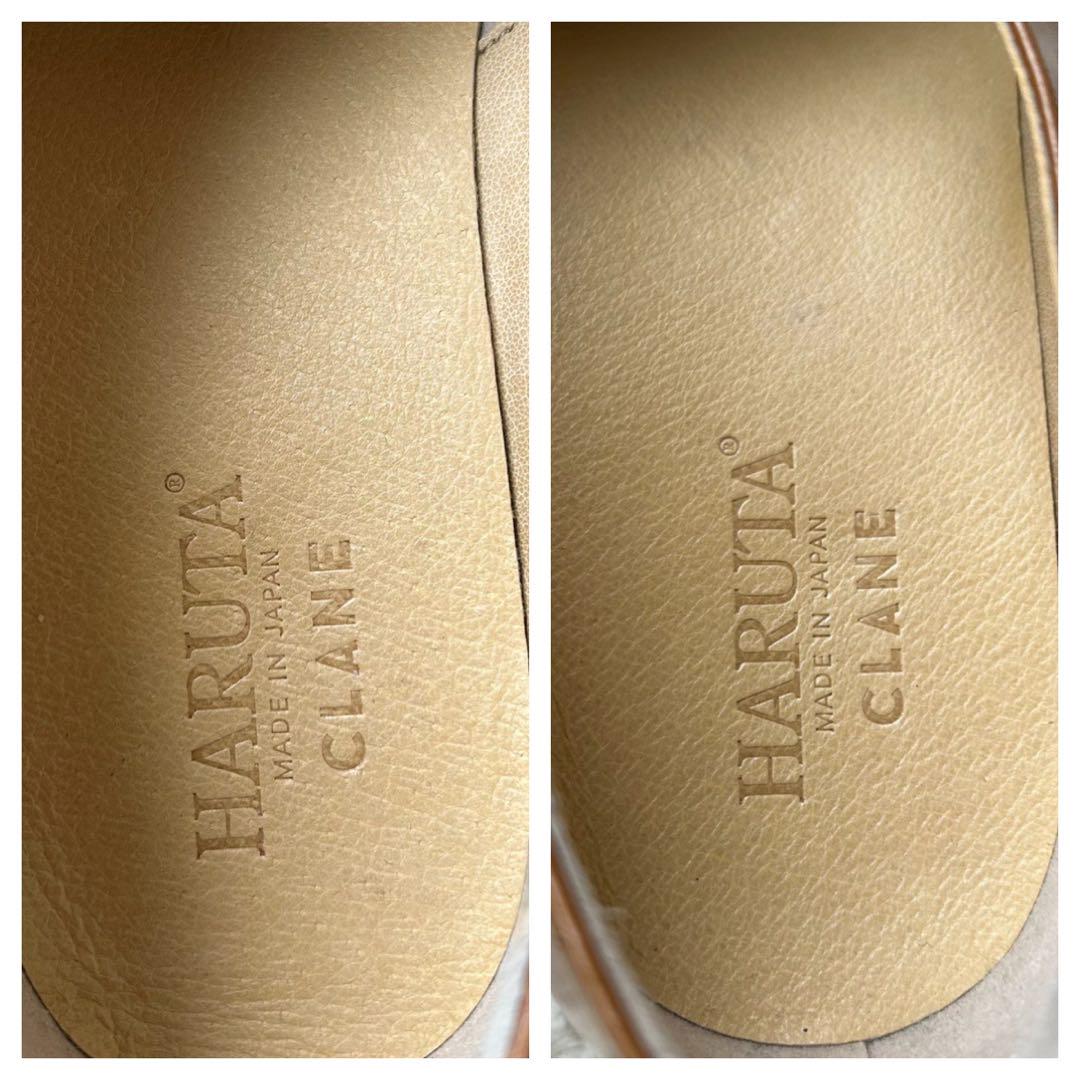 美品　CLANEXHARUTA FLAT SHOES キャメル25cm 美品 CLANEXHARUTA FLAT SHOES キャメル25cm - メルカリ