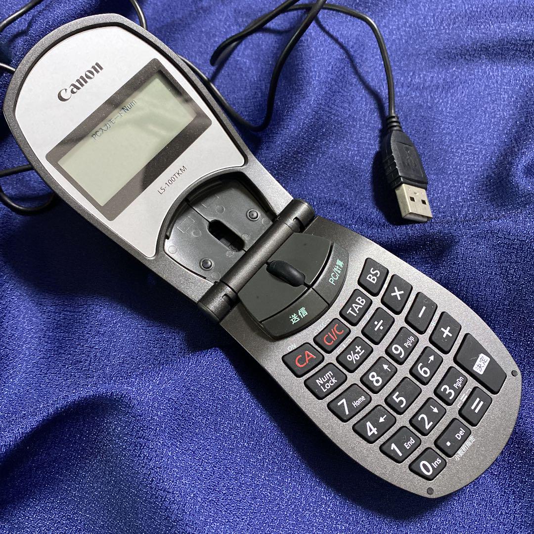 【中古】LS-100TKM-BK テンキー電卓機能付きマウス Canon キヤノン LS-100TKM-BK マウス - メルカリ