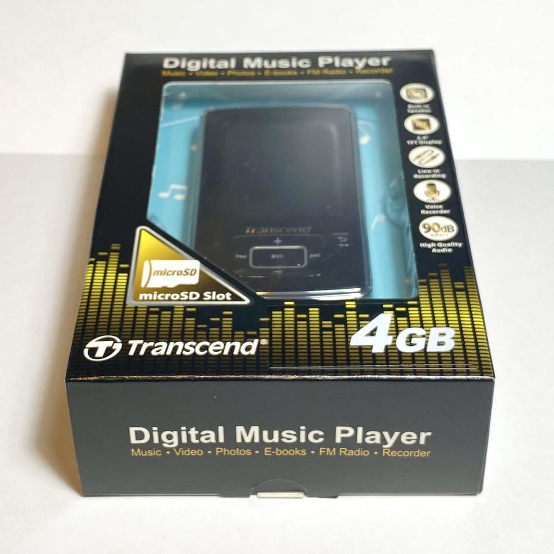 Transcend MP3プレーヤー MP870 4GB TS4GMP870 - メルカリ