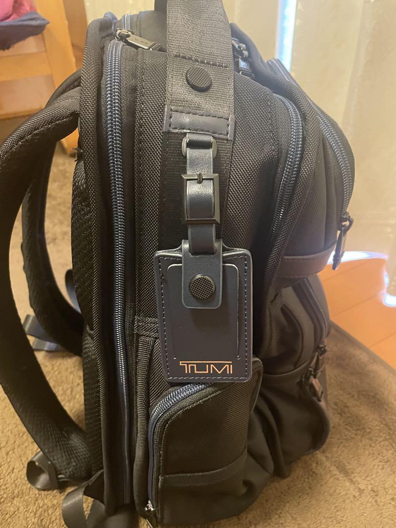 ＊テニス小僧 TUMI ALPHA3 ブリーフパック ブルーライン