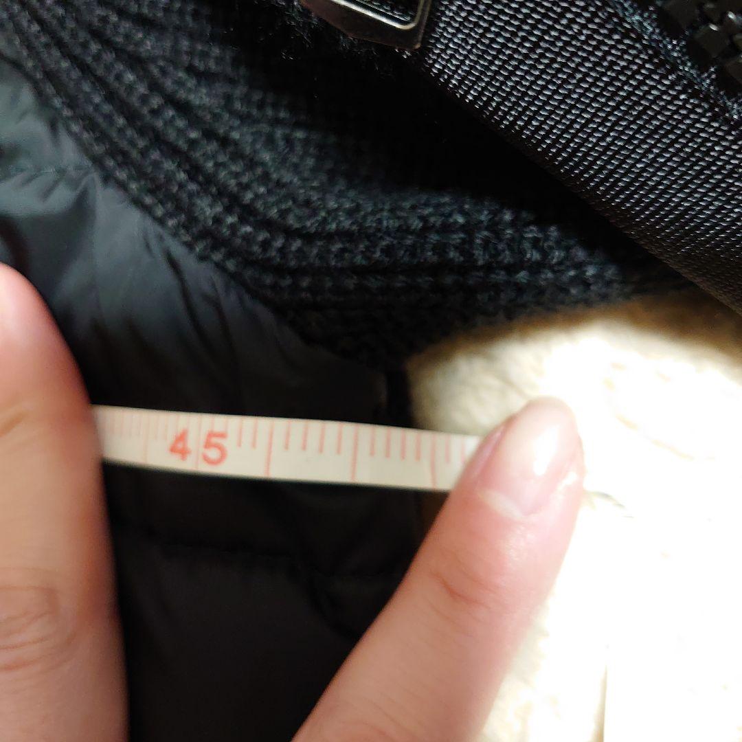 商店商店MONCLER モンクレール ニットダウンパーカー カーディガン 黒