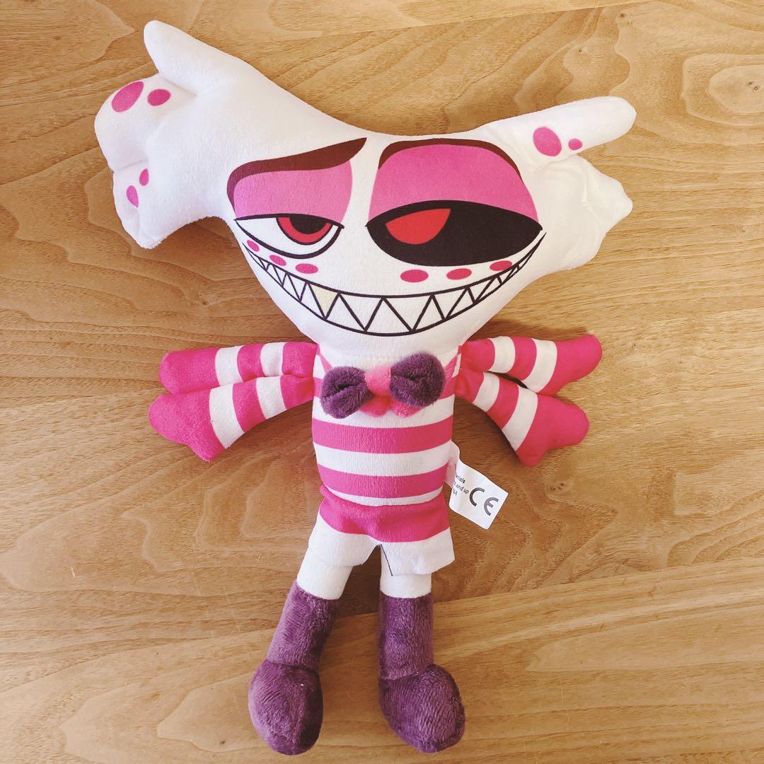 ハズビンホテルへようこそ　ハスク　エンジェル・ダスト ぬいぐるみ ナムコ限定 ハズビンホテル ハスク エンジェル ぬいぐるみ - メルカリ