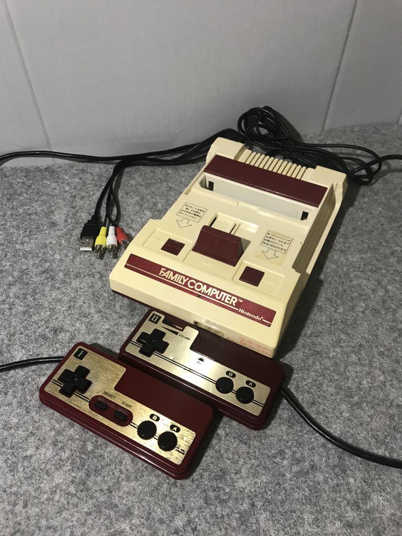 動作確認済み】ファミコン本体AV出力USB電源ファミリー