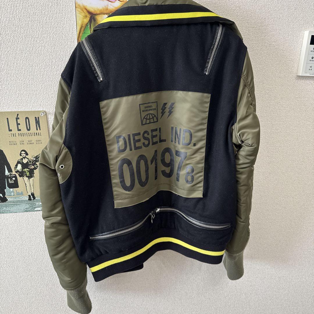 DIESEL MA-1ジャケット オリーブグリーン