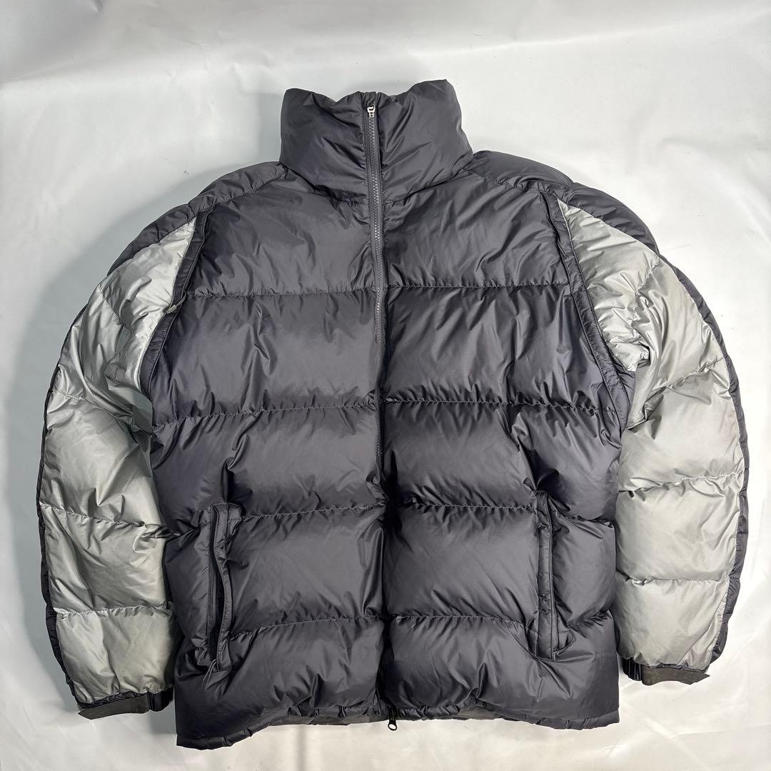 00s ACG グレー ダウンジャケット y2k2XL(3L)・ACG