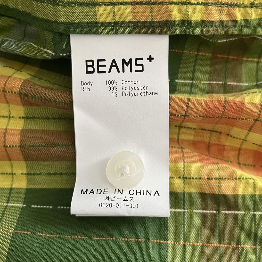 BEAMS PLUS ビームスプラス ダブルジップブルゾン チェック柄 タロン