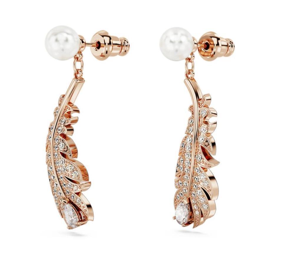 スワロフスキー Swarovski Nice ドロップピアス ミックスカット スワロフスキー Swarovski Nice ドロップピアス ミックスカット