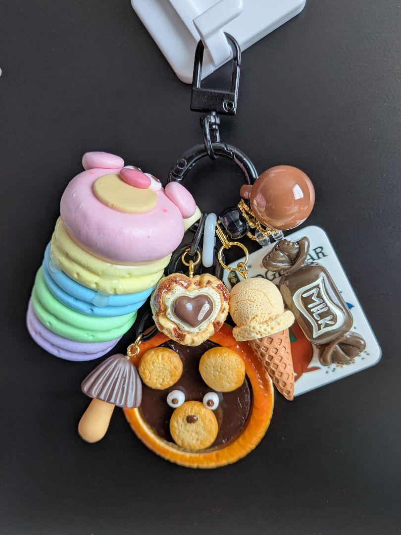 じゃらじゃらキーホルダー キーチャーム アイスクリーム お菓子