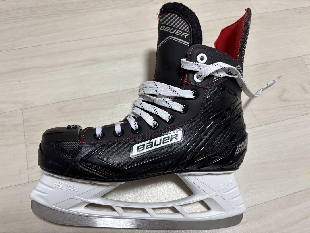 Bauer アイスホッケー靴 ストラップ付きアイスホッケー