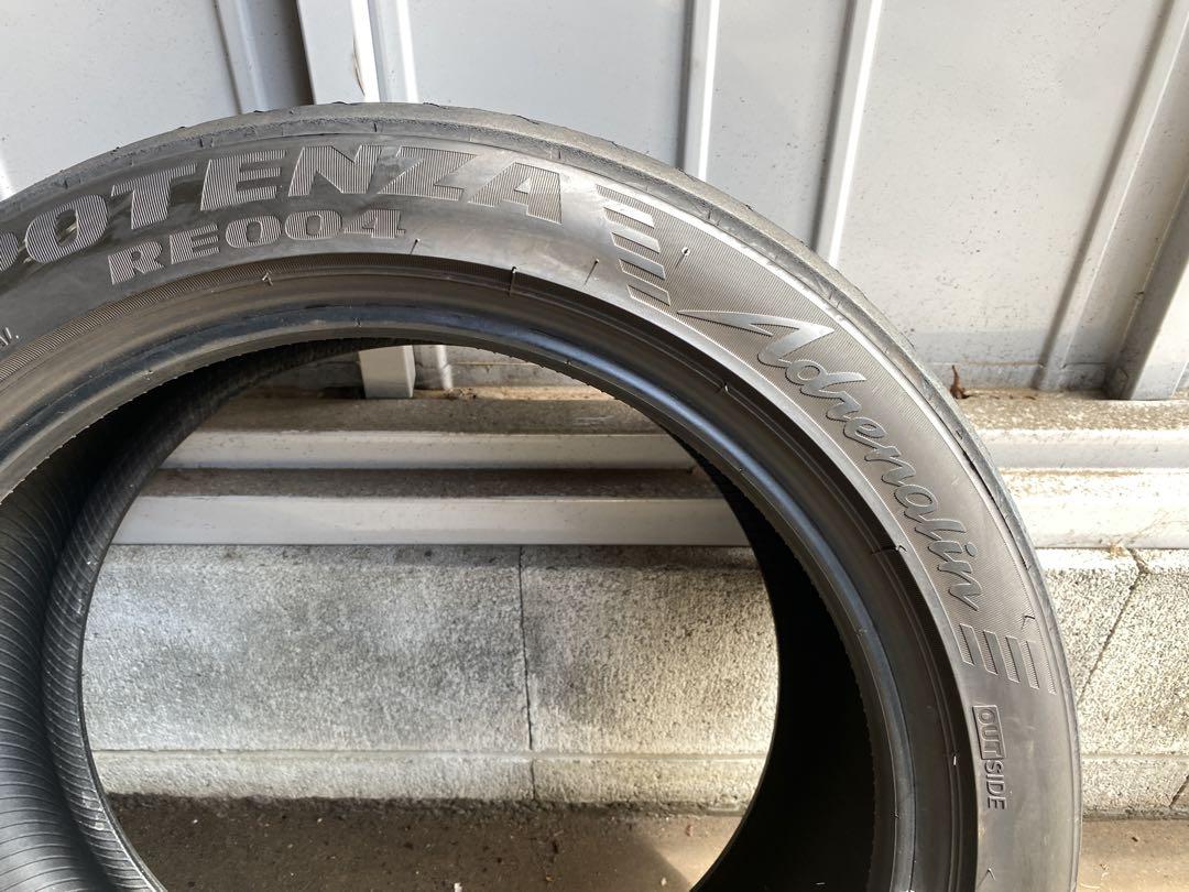 【6本】ブリヂストン ポテンザ RE004 アドレナリン 195/50R16