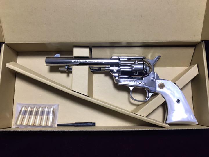 ハートフォード COLT SAA 組み立てキット オールシルバー
