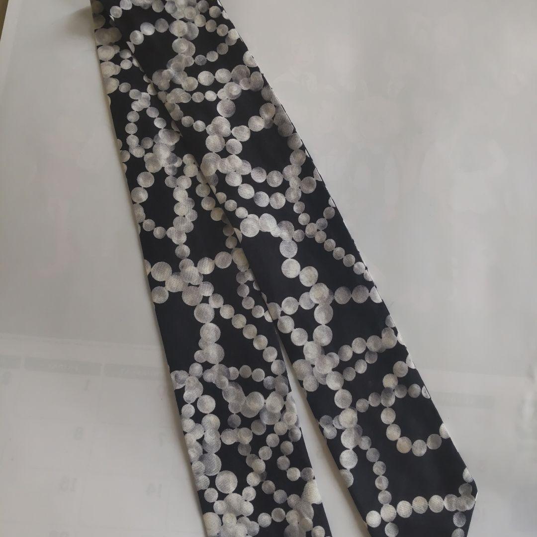 Tiffany Co. パール模様 スカーフやや傷や汚れあり