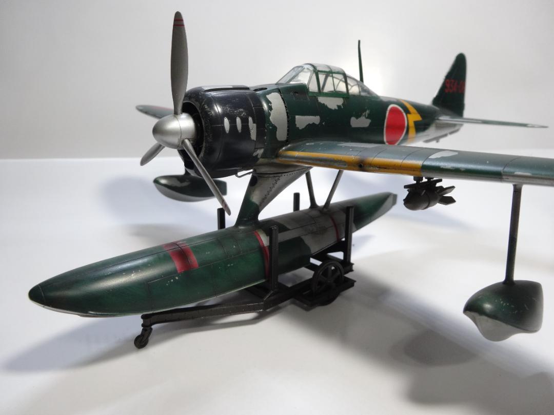 ハセガワ1/48日本海軍「二式水戦」完成品