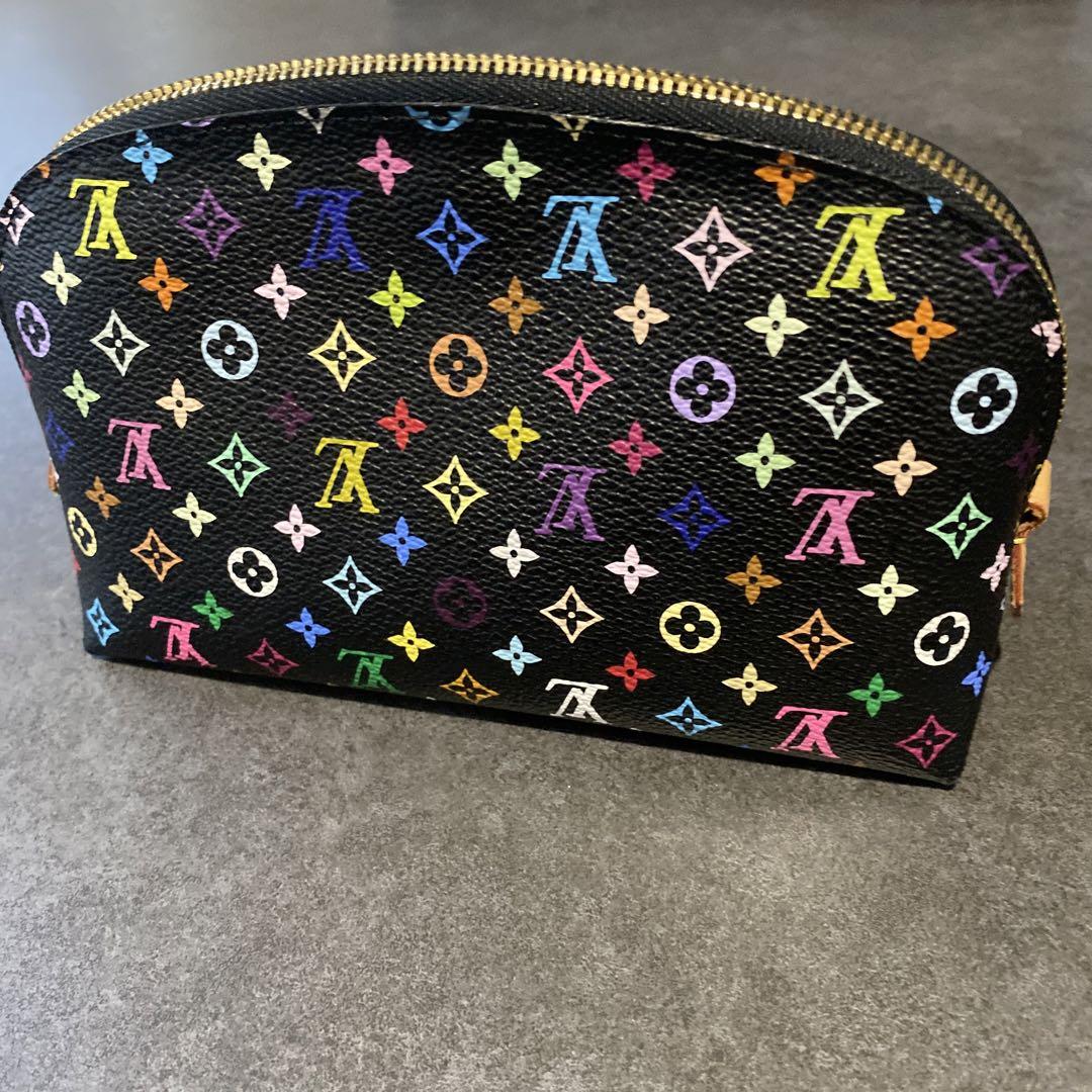 ルイヴィトン　マルチカラー　美品　コスメティックポーチ　中古品