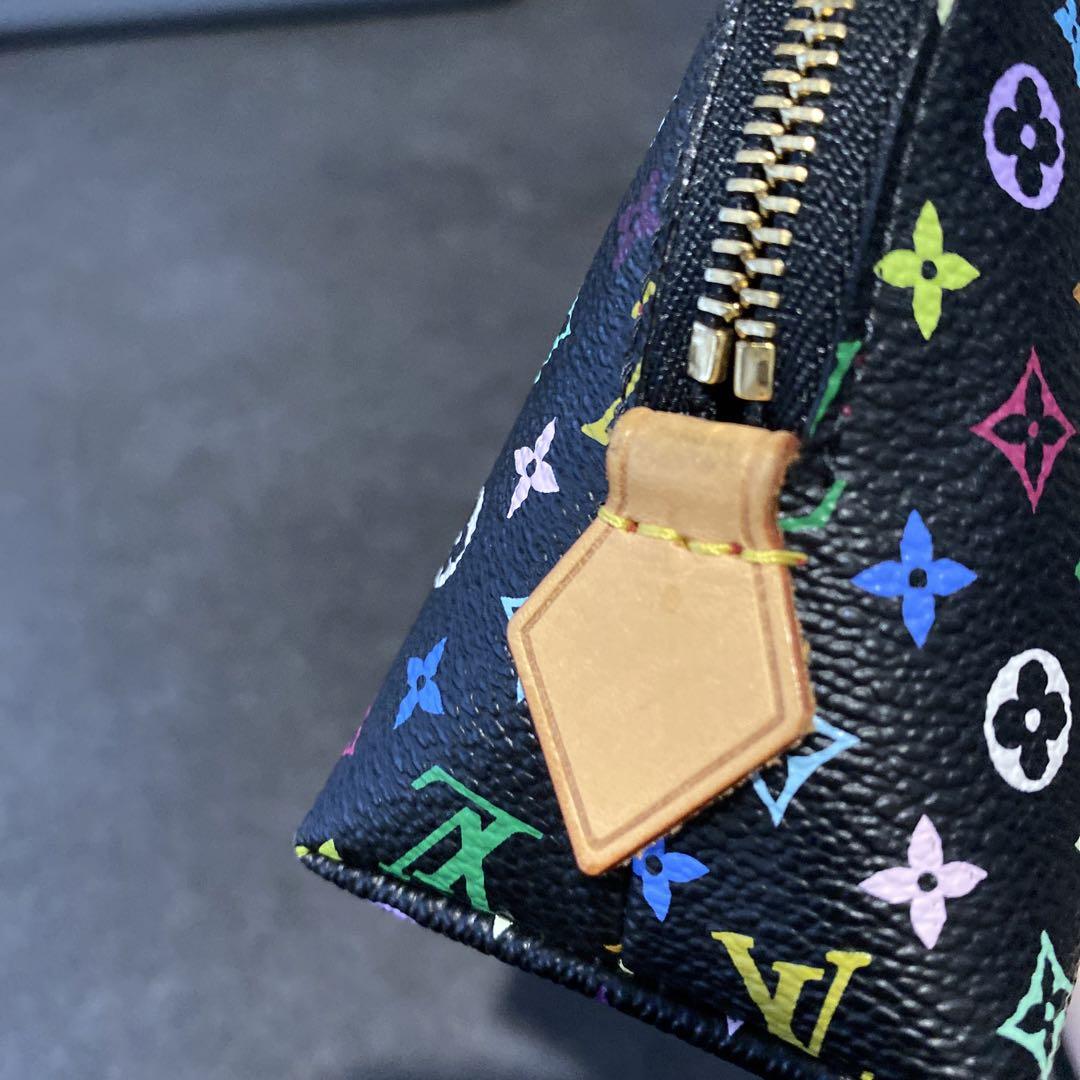 ルイヴィトン　マルチカラー　美品　コスメティックポーチ　中古品