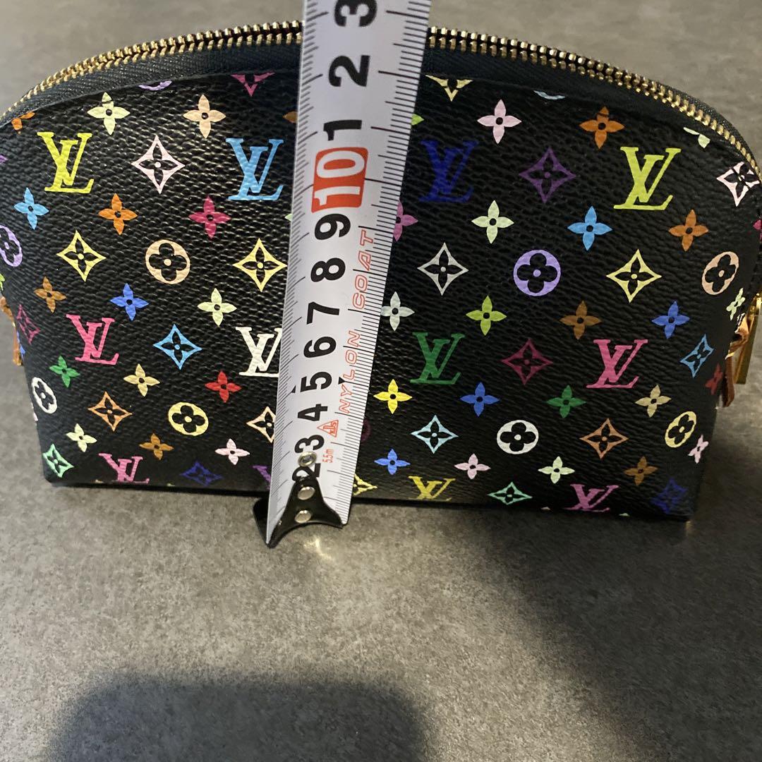 ルイヴィトン　マルチカラー　美品　コスメティックポーチ　中古品