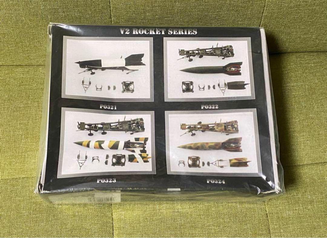 B）PMA製 WWⅡ ドイツ軍V2ロケット　弾道ミサイル　1/72 完成品模型