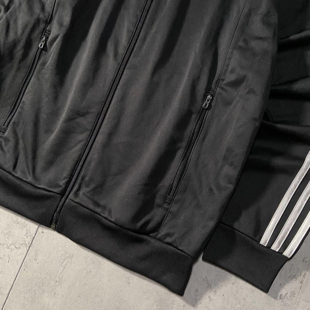 古着 adidas トラックジャケット サッカー メキシコ代表 XL 黒
