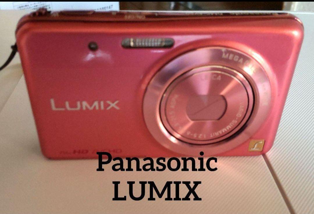 LUMIX DMC-FX80 ピンク コンパクトデジタルカメラ - メルカリ