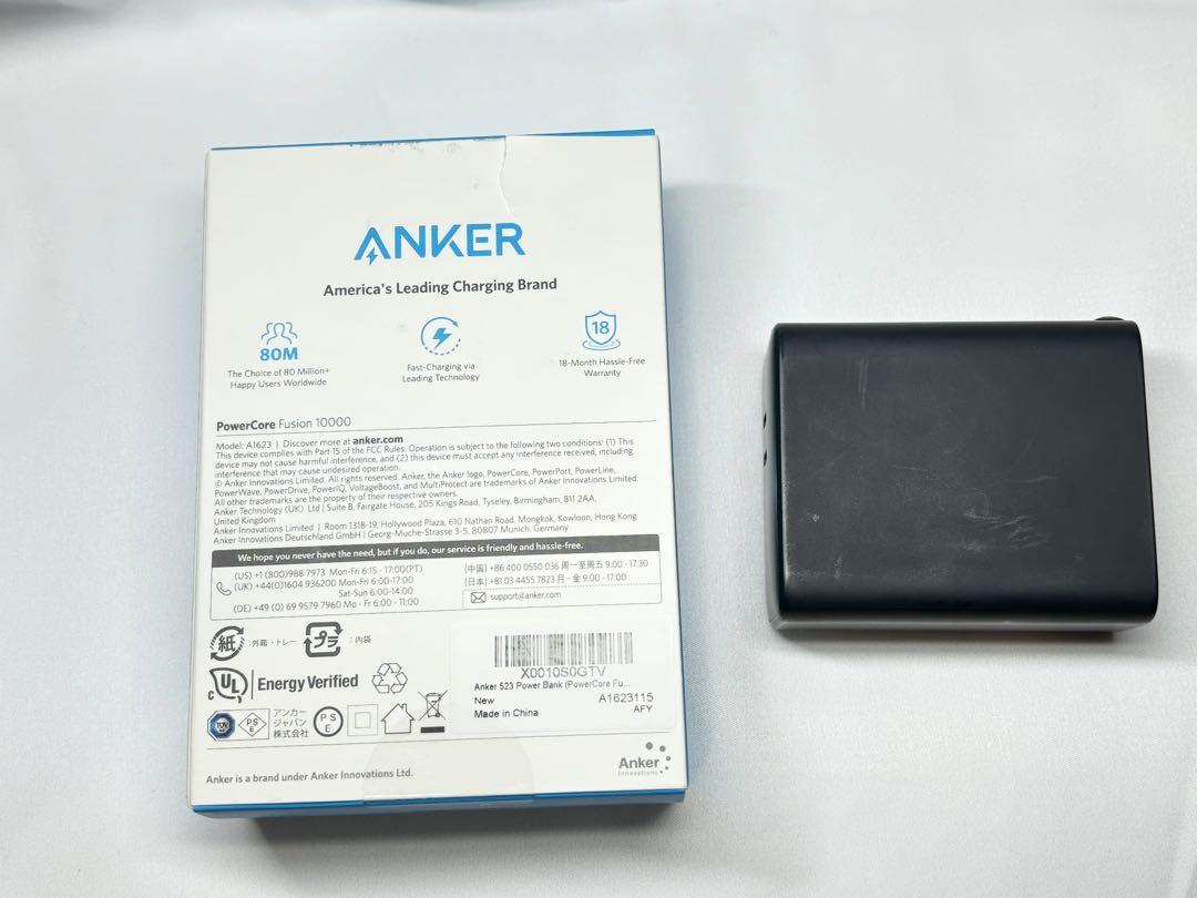 【低頻度使用】Anker 521 Power Bank モバイルバッテリー