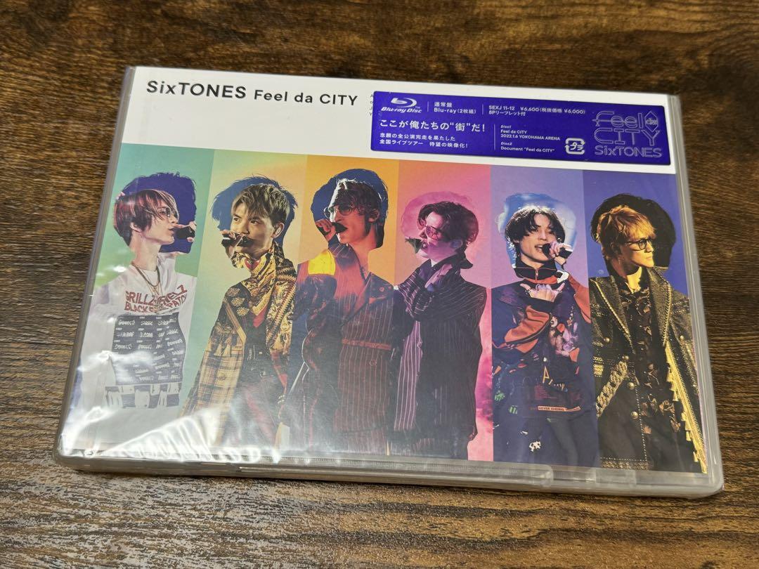SixTONES/Feel da CITY〈2枚組〉 Feel da CITY 【Blu-ray 初回盤】(Blu-ray 2枚組) : SixTONES