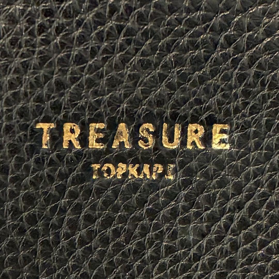 【美品】TOPKAPI ソフトシュリンク テープコンビ　A4 トート バッグ　黒