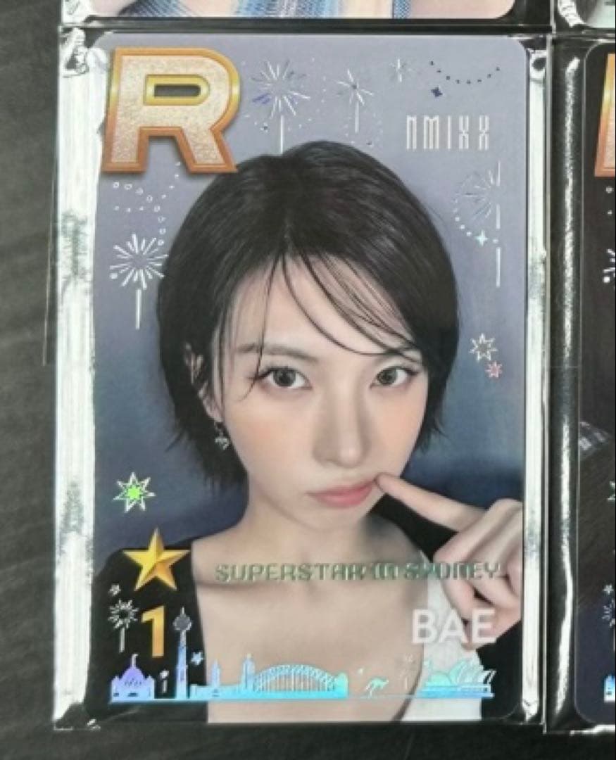 NMIXX ベイ ssjyp SUPERSTAR シドニー PVCトレカ