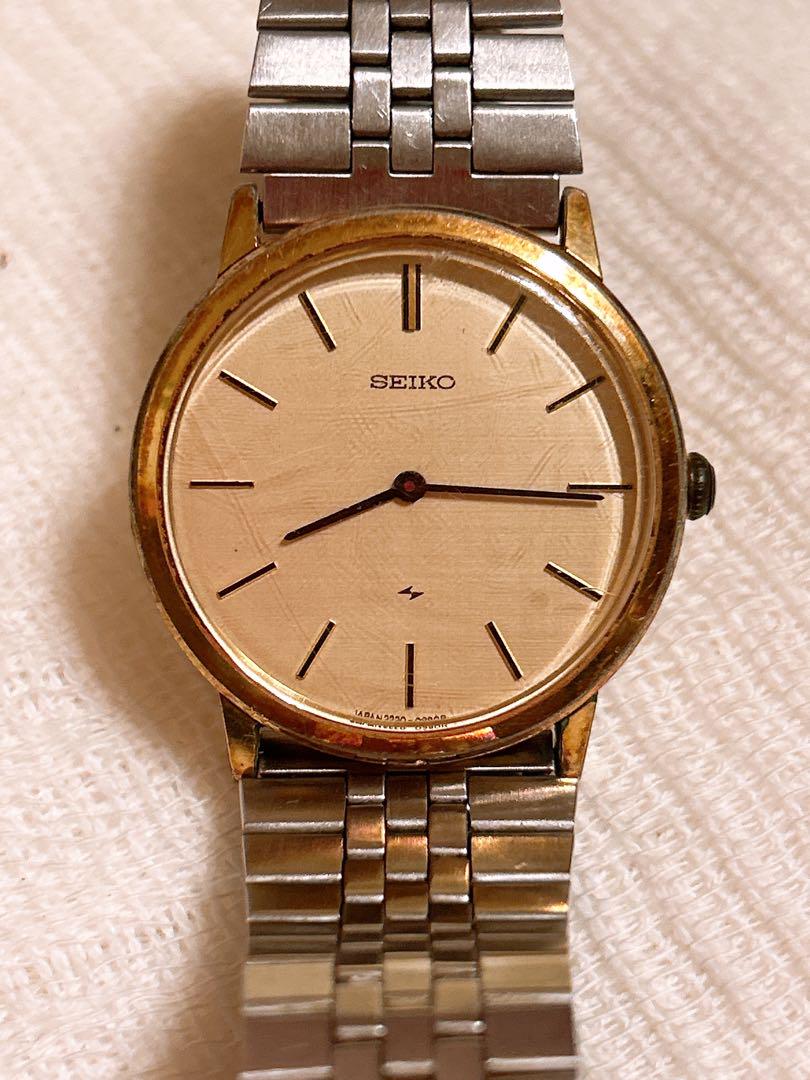 SEIKO シャリオ2220-0180 メンズ腕時計