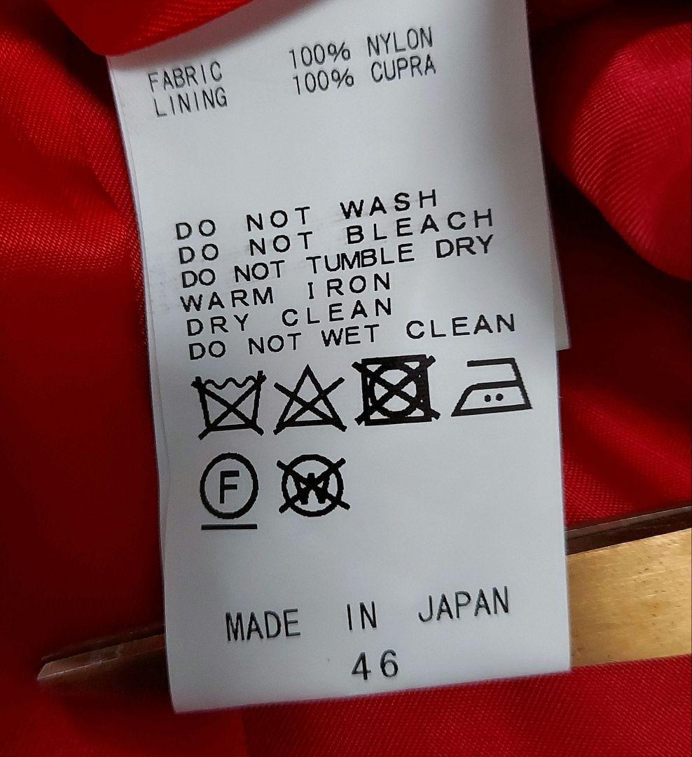 CINOH チノ 19AW カラーブロックナイロンコーチジャケット 46