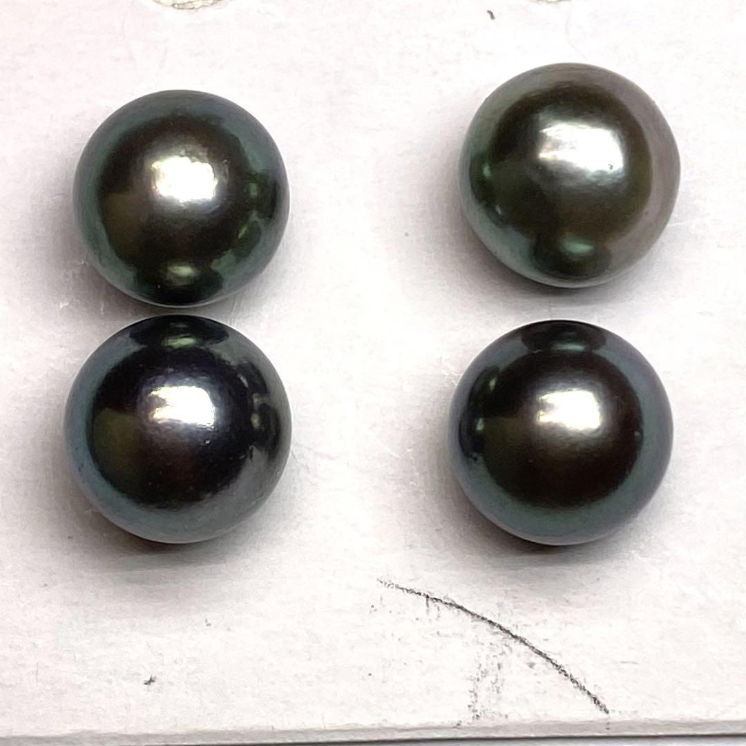 【新品・百貨店商品／総本店】1441綺麗なアコヤ真珠片穴ペア珠8.0-8.5mm W2116 大珠あこや真珠片穴8.0-8.5mm 2ペア - メルカリ