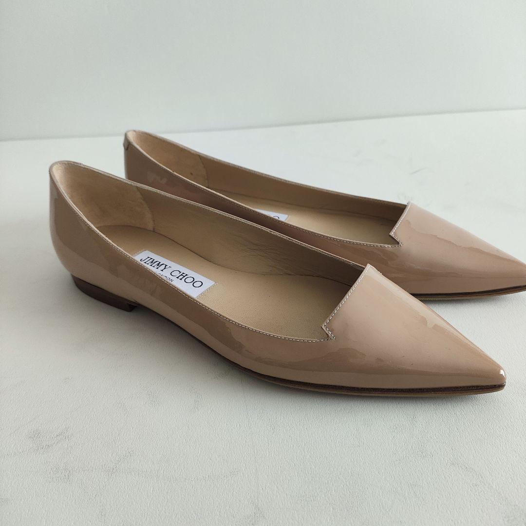 ✨美品✨ JIMMY CHOO フラットパンプス サイズ ２３
