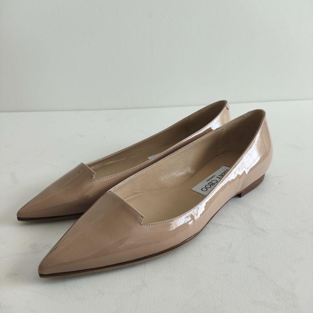 ✨美品✨ JIMMY CHOO フラットパンプス サイズ ２３