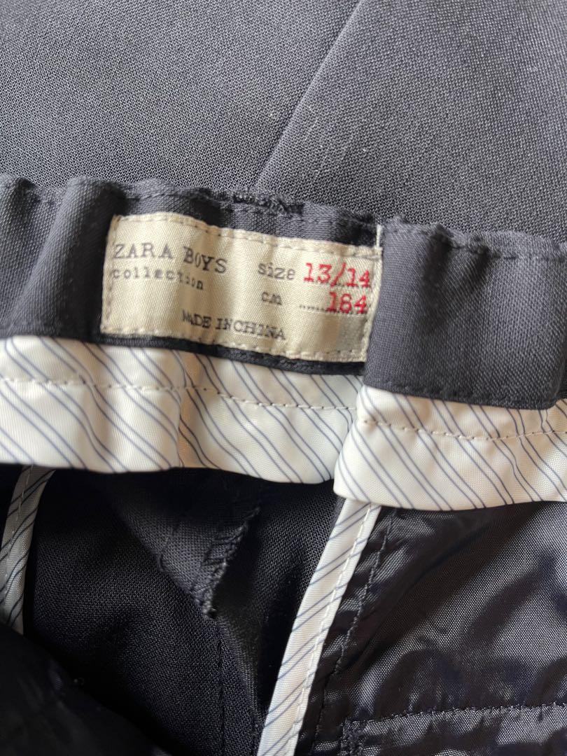 クリーニング済ZARA ザラ 小学生 卒業式 スーツ 4点セット 入学式 発表会